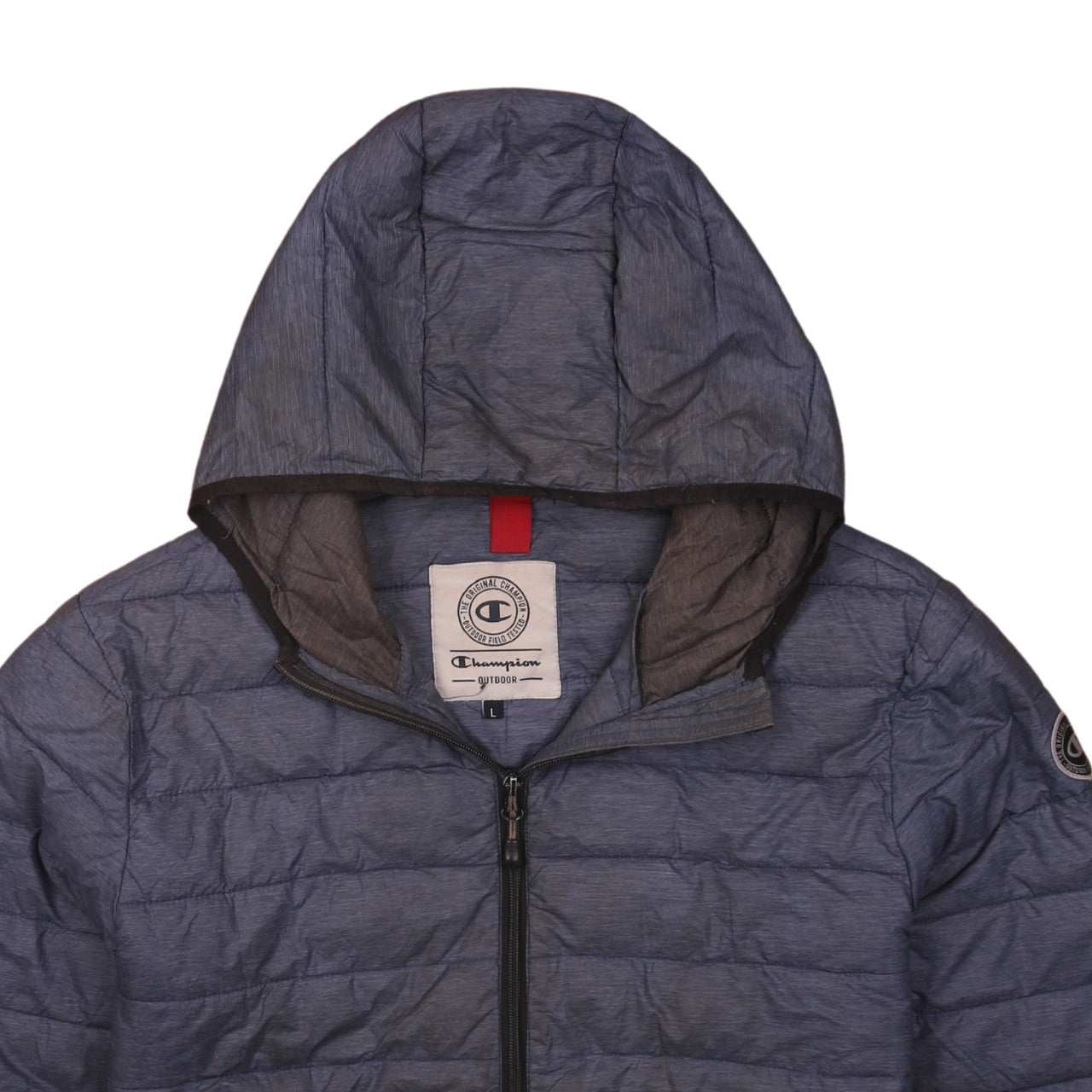 Mens UK Size L Champion Blue Puffer Jacket