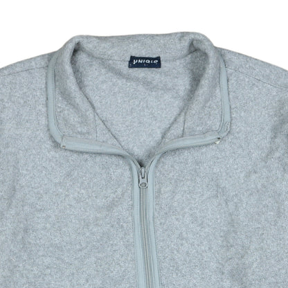 Mens UK Size L Uniqlo Grey Basic Jacket