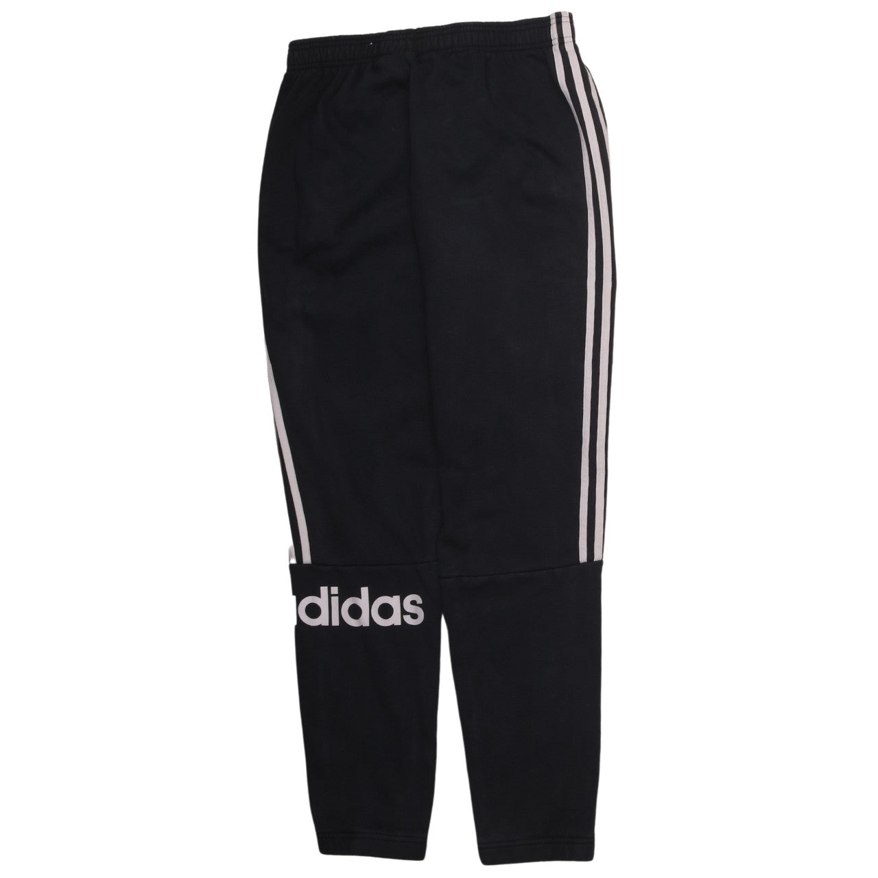 Mens UK Size M adidas Regular Fit Jogger Black Trousers