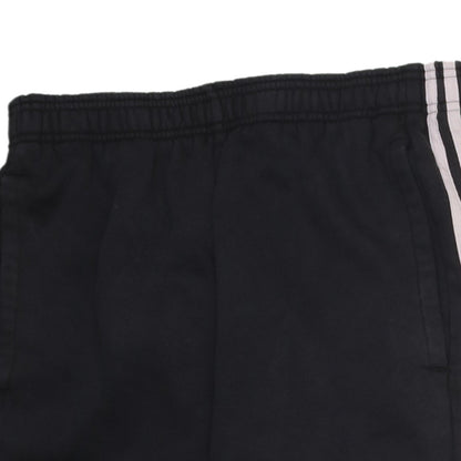 Mens UK Size M adidas Regular Fit Jogger Black Trousers