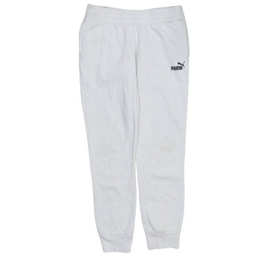 Womens UK Size 12 PUMA Regular Fit Sweatpants Grey Trousers