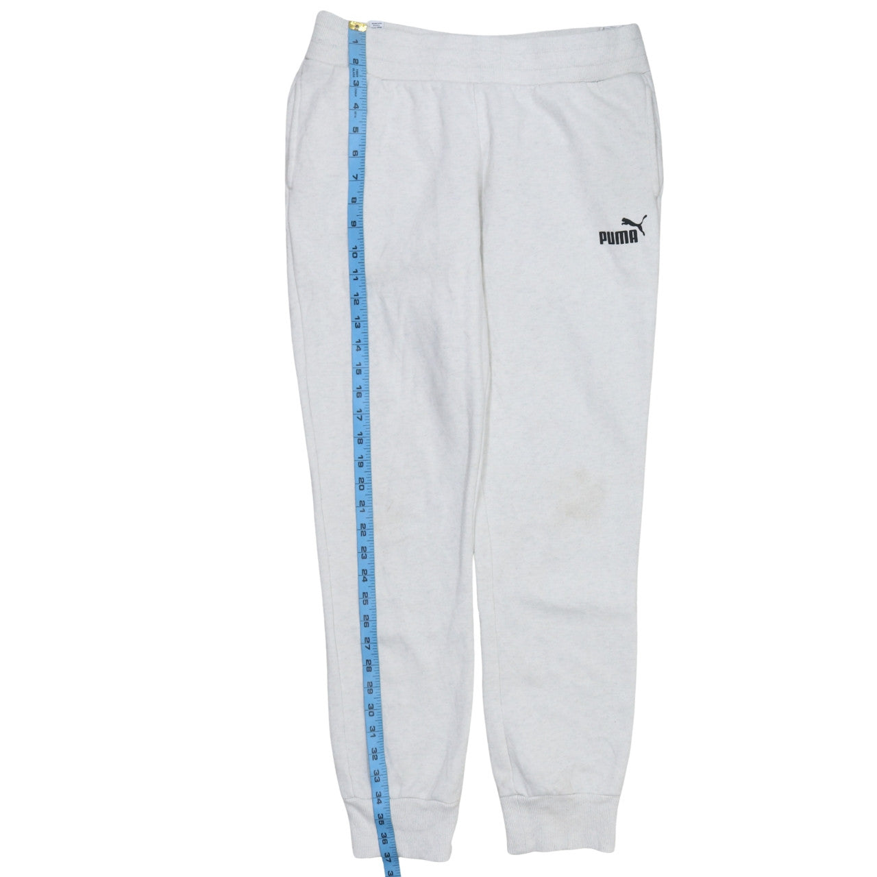 Womens UK Size 12 PUMA Regular Fit Sweatpants Grey Trousers