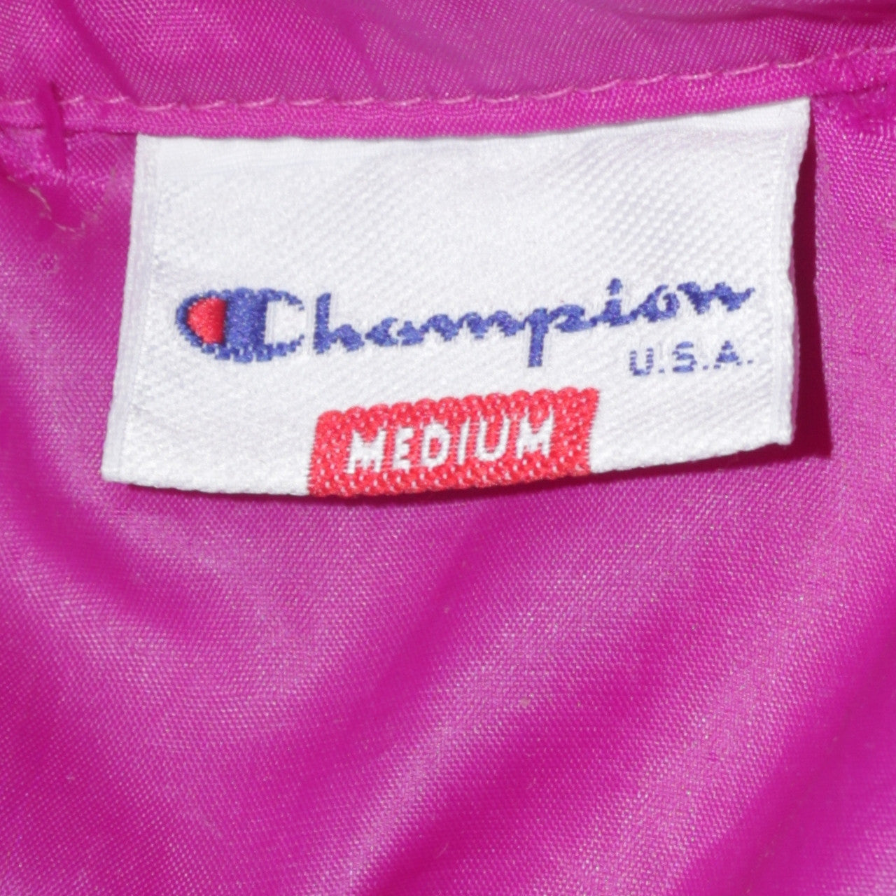 Womens UK Size M Champion Purple Windbreaker Coat
