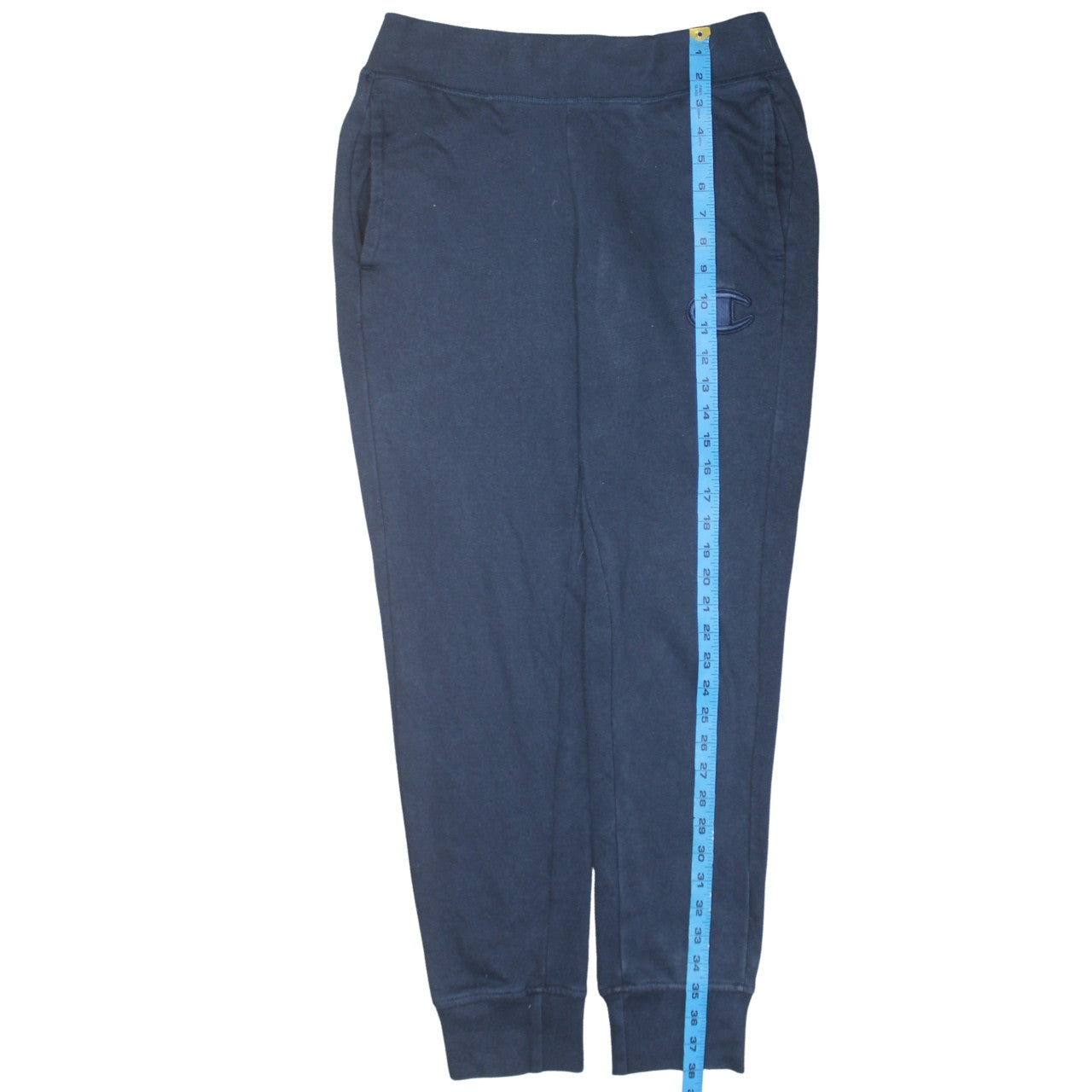 Mens UK Size S Champion Regular Fit Jogger Blue Trousers