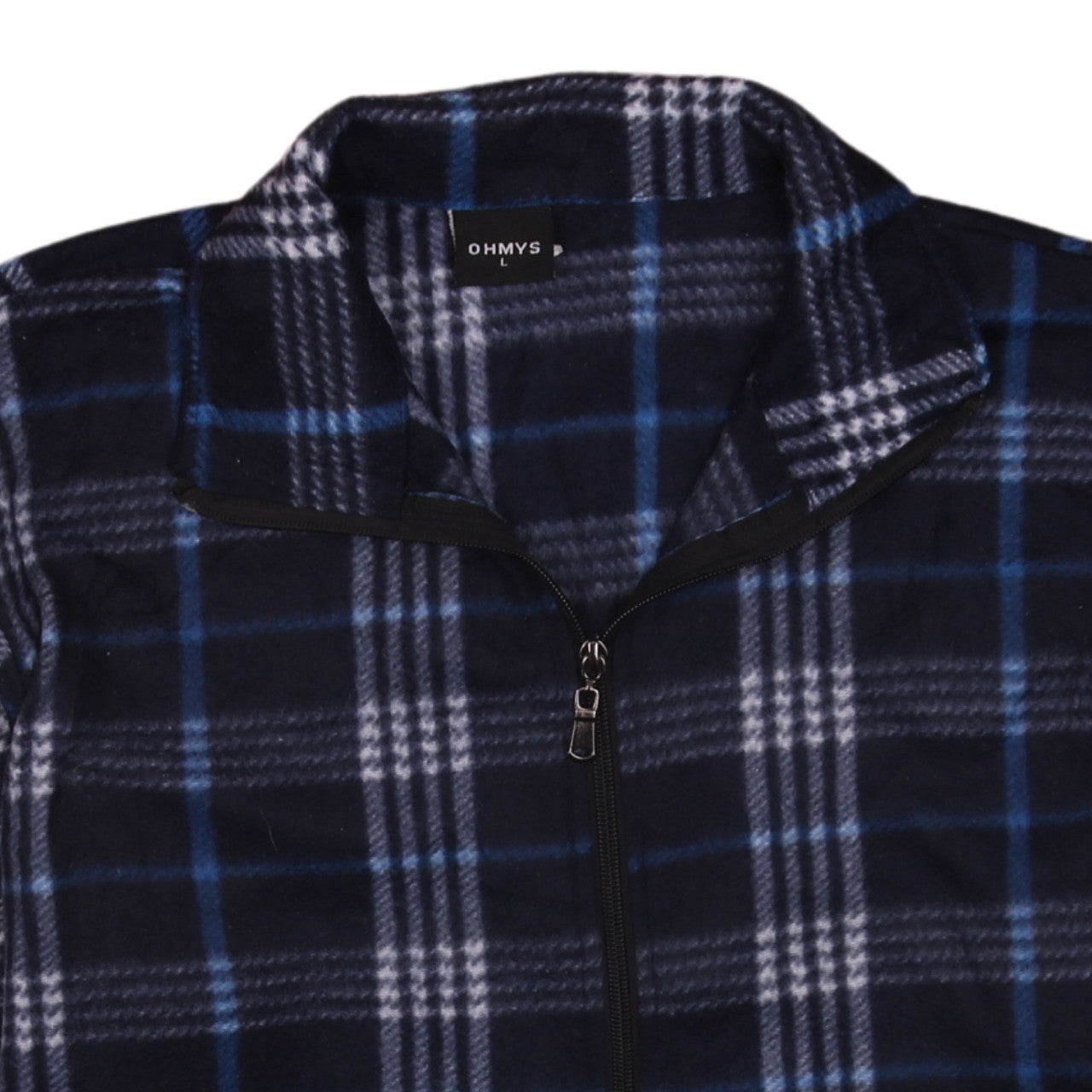 Mens UK Size L OHMYS Blue Basic Jacket