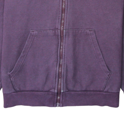 Mens UK Size M PUMA Purple Full Zip Hoodie