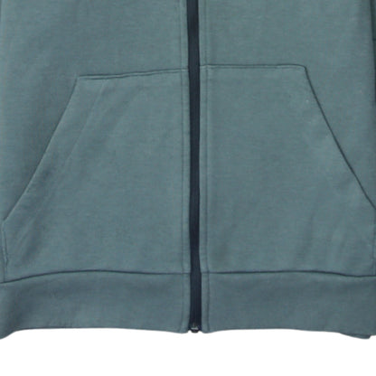 Mens UK Size M adidas Green Full Zip Hoodie