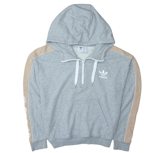 Womens UK Size 12 adidas Grey Pullover Sweatshirt