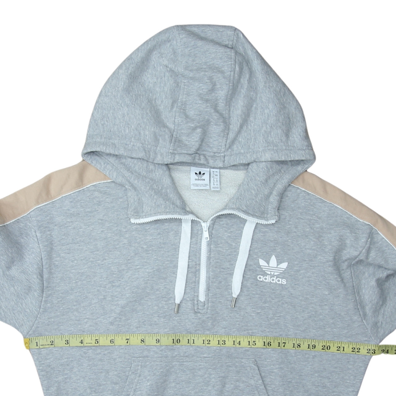Womens UK Size 12 adidas Grey Pullover Sweatshirt