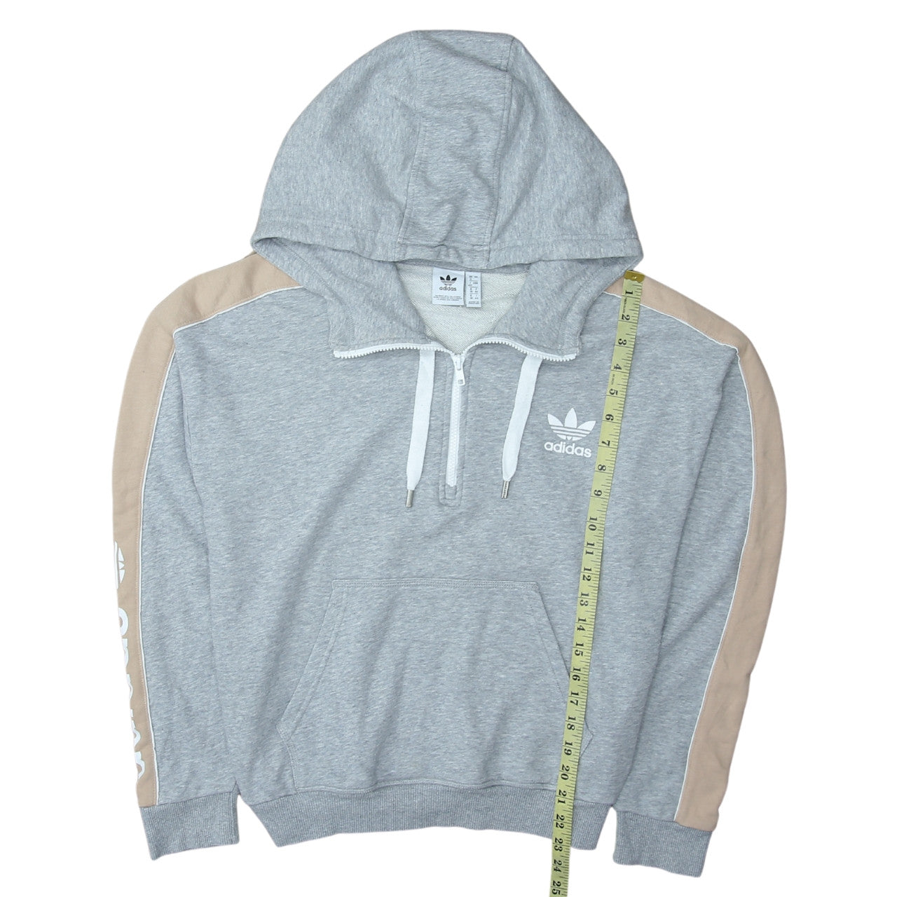 Womens UK Size 12 adidas Grey Pullover Sweatshirt