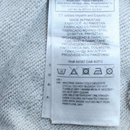 Womens UK Size 12 adidas Grey Pullover Sweatshirt