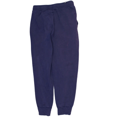 Mens UK Size M PUMA Regular Fit Sweatpants Blue Trousers