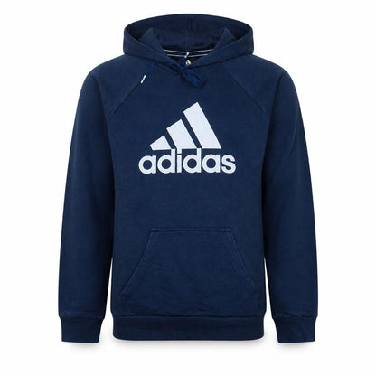 Mens UK Size S adidas Blue Pullover Hoodie