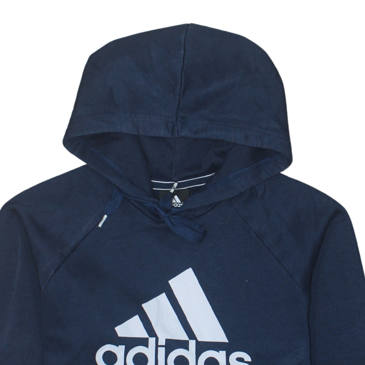Mens UK Size S adidas Blue Pullover Hoodie