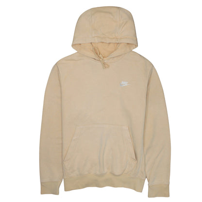 Mens UK Size S Nike Beige Pullover Hoodie