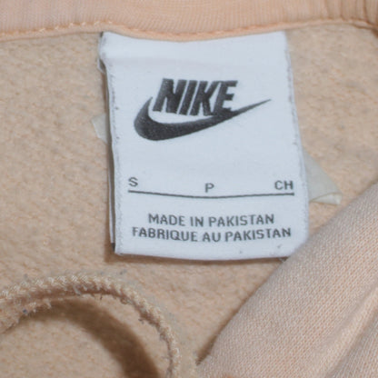 Mens UK Size S Nike Beige Pullover Hoodie
