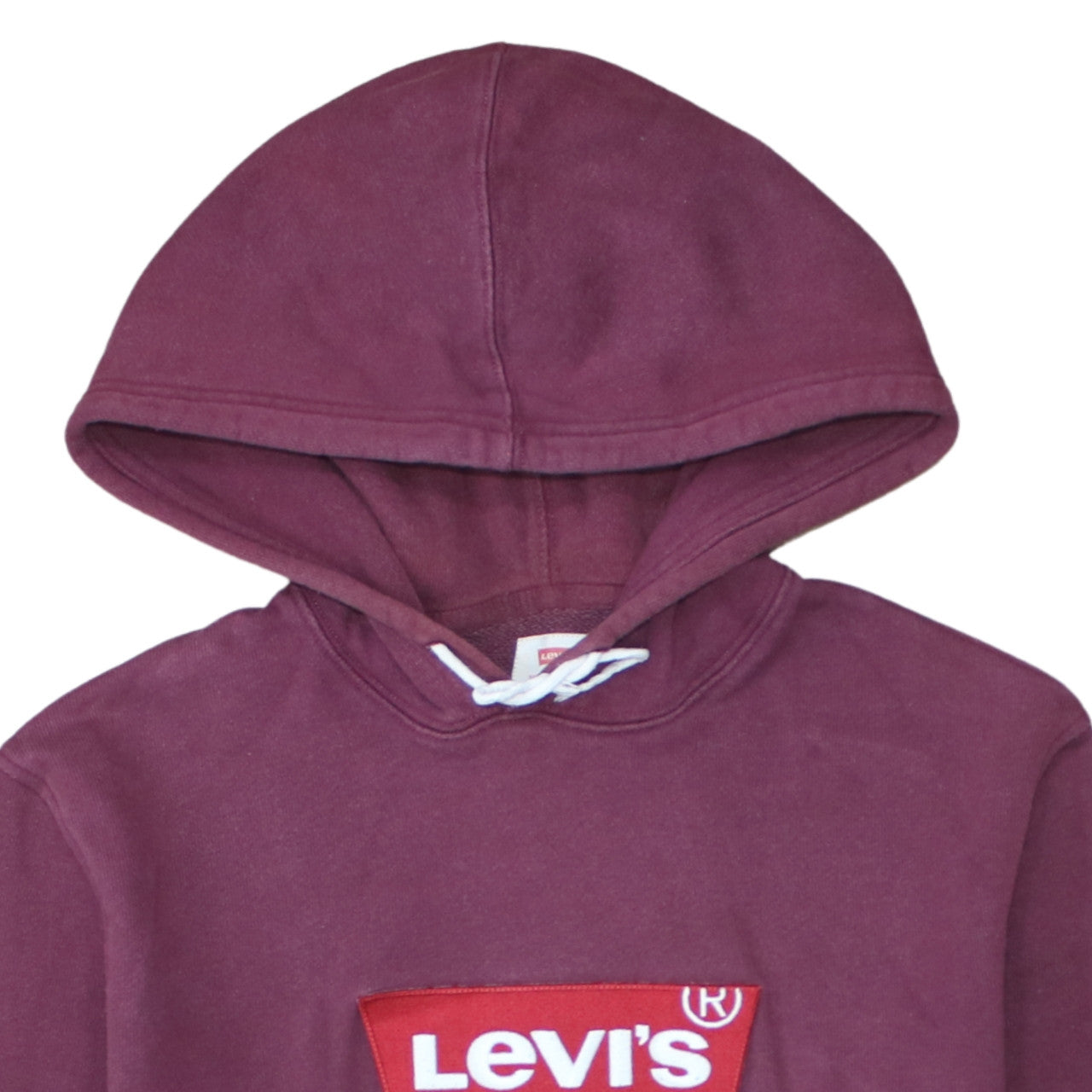 Mens UK Size L Levi's Purple Pullover Hoodie