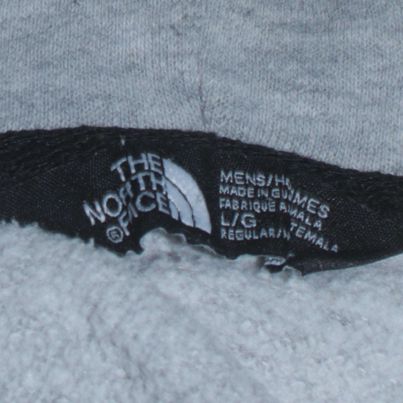 Mens UK Size L The North Face Grey Pullover Hoodie