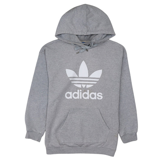 Womens UK Size L adidas Grey Pullover Hoodie
