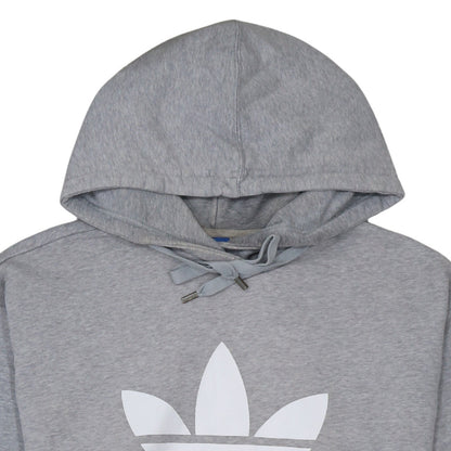 Womens UK Size L adidas Grey Pullover Hoodie