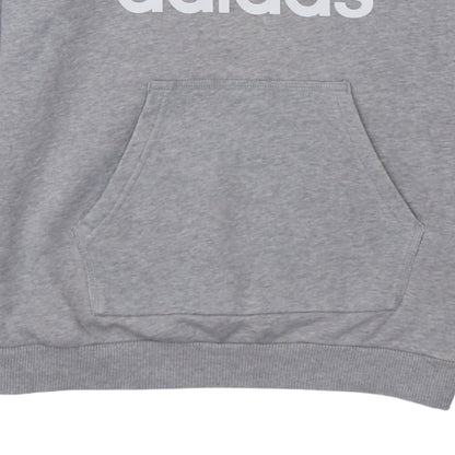 Womens UK Size L adidas Grey Pullover Hoodie