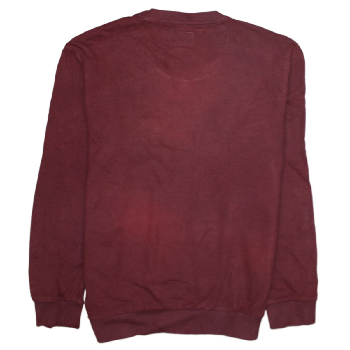 Mens UK Size M Armani Jeans Red Pullover Sweatshirt