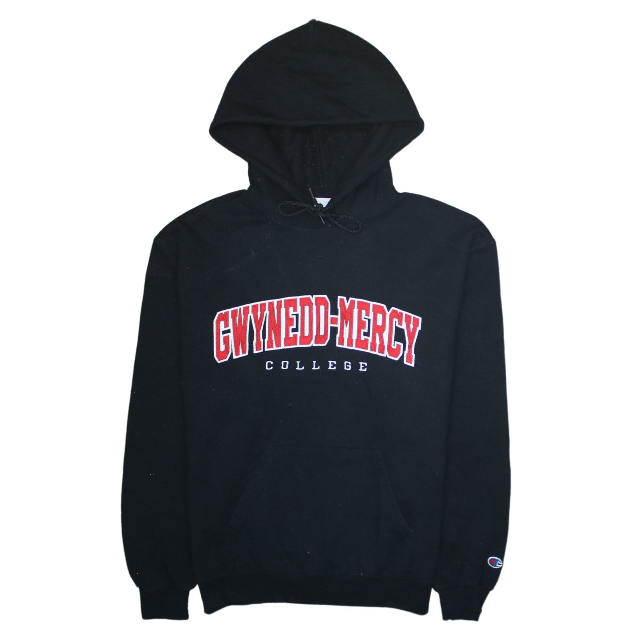 Mens UK Size M Champion Black Pullover Hoodie