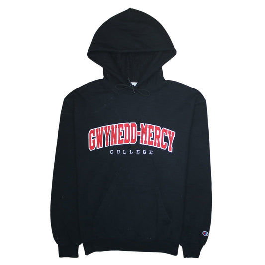 Mens UK Size M Champion Black Pullover Hoodie