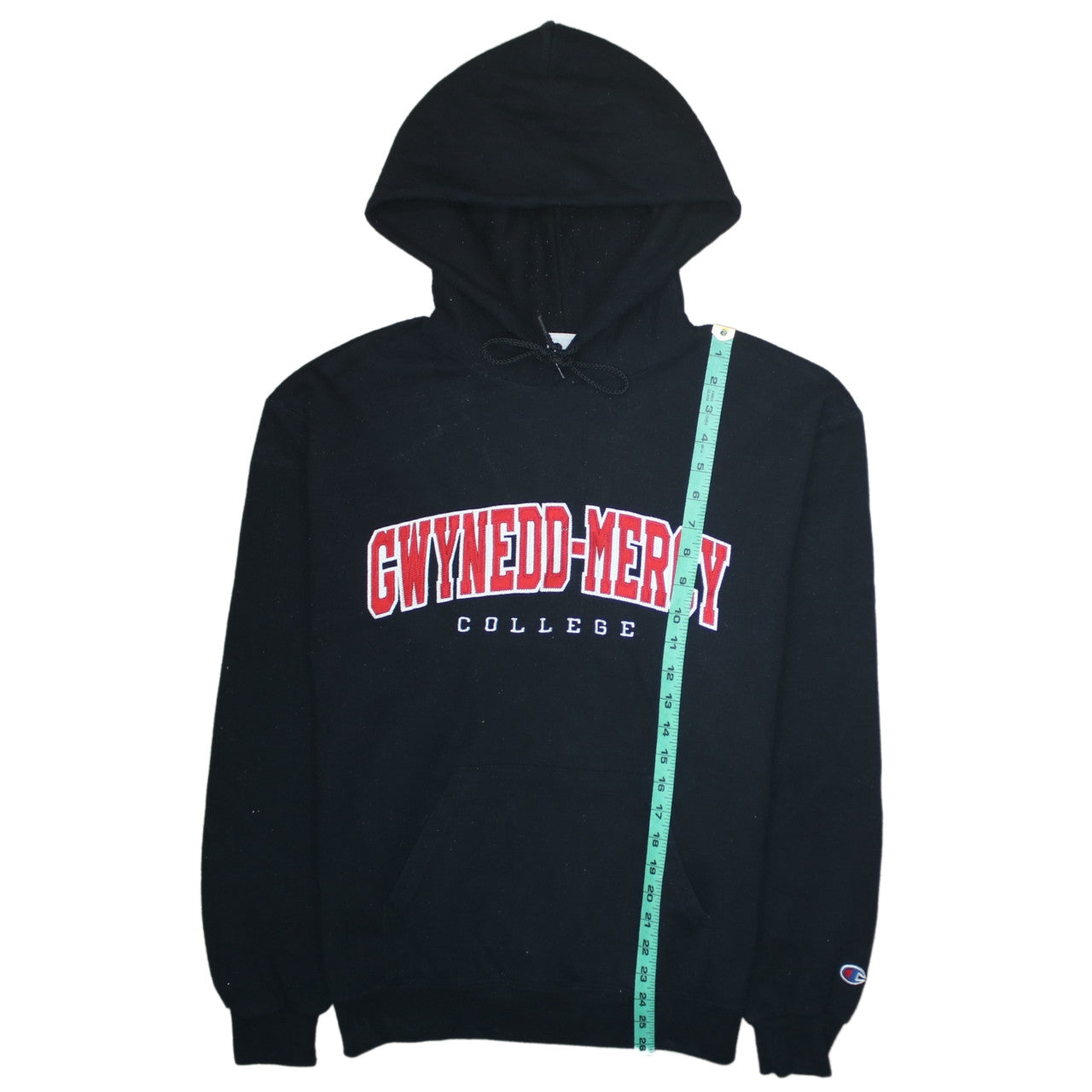 Mens UK Size M Champion Black Pullover Hoodie