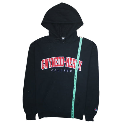 Mens UK Size M Champion Black Pullover Hoodie