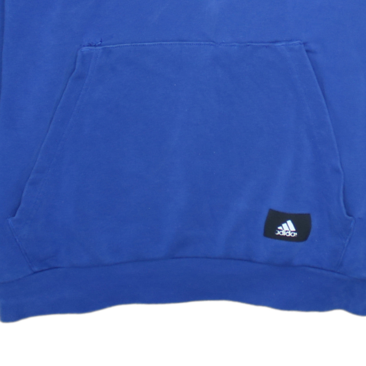Mens UK Size L adidas Blue Pullover Hoodie