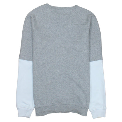 Adidas Mens Grey Small Pullover Crew Neck Sports Sweatshirt