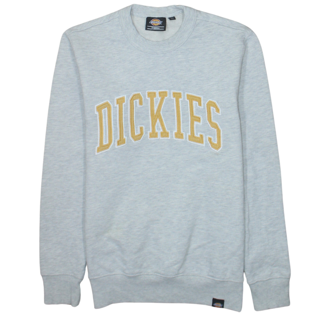 Mens UK Size XS Dickies Grey Pullover Sweatshirt