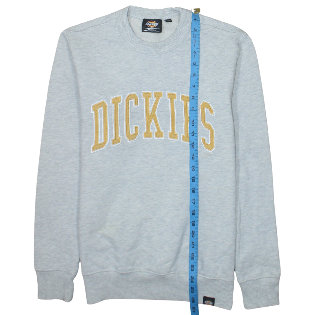 Mens UK Size XS Dickies Grey Pullover Sweatshirt