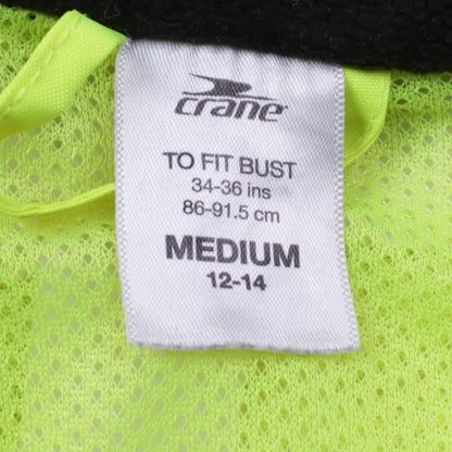 Mens UK Size M Crane Yellow Windbreaker Coat