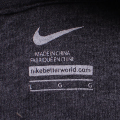 Nike Men's Blue Graphic Pullover Hoodie Size L