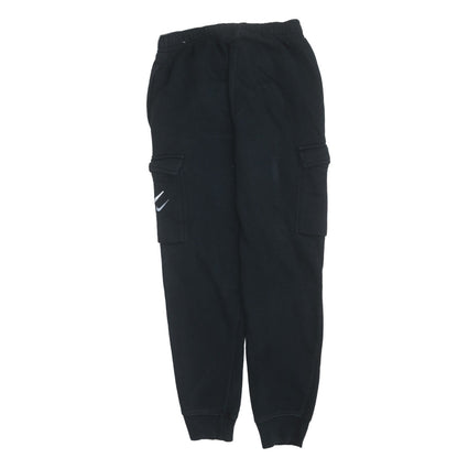 Nike Men's Black Cargo Jogger Trousers Size S