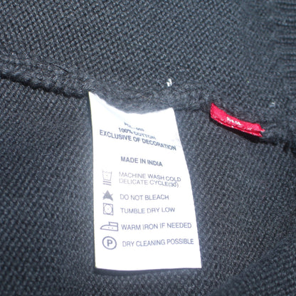 Mens UK Size S Levi's Black Pullover Jumper