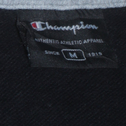 Champion Men's Black Full Zip Sweatshirt M Sports Style