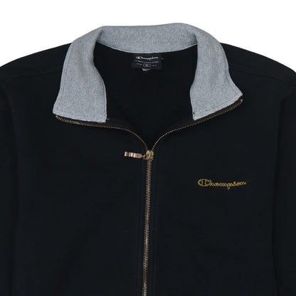 Champion Men's Black Full Zip Sweatshirt M Sports Style