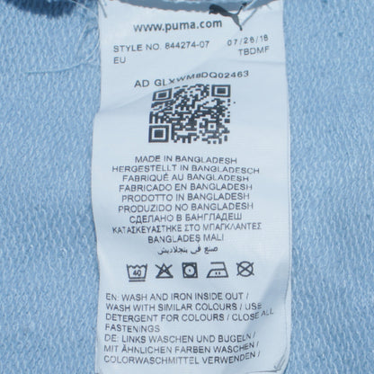 Puma Men's Blue Track Jacket Small Full Zip Sportswear