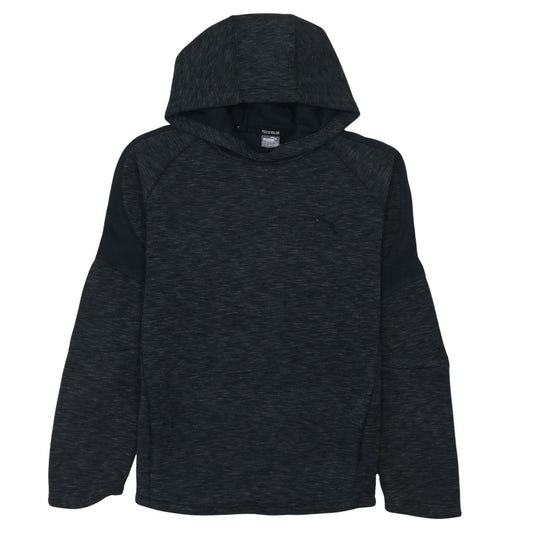 Puma Boys Black Pullover Hoodie Size 14 Years Regular Fit Sportswear