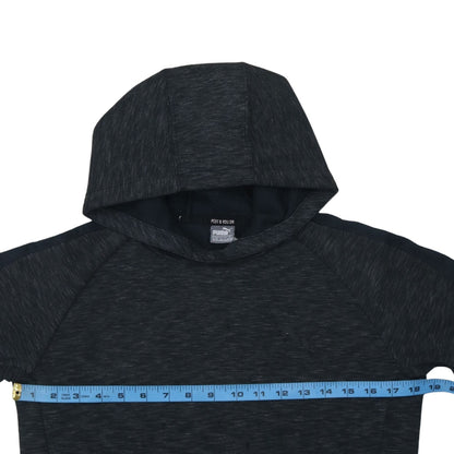 Puma Boys Black Pullover Hoodie Size 14 Years Regular Fit Sportswear