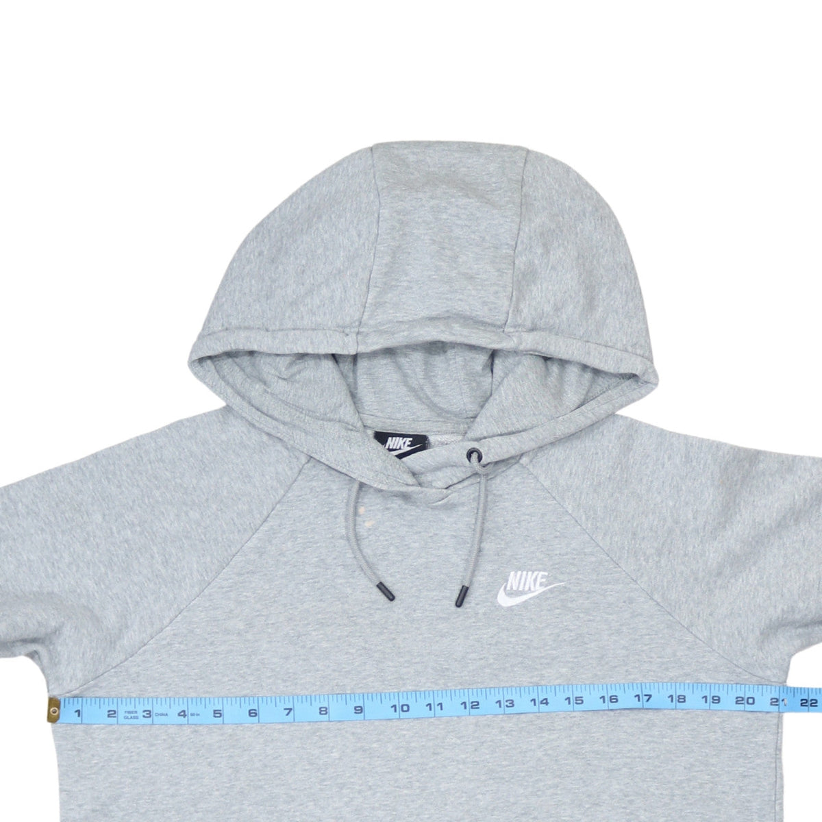 Mens UK Size S Nike Grey Pullover Hoodie