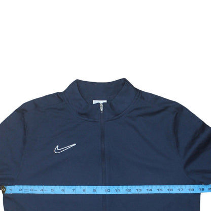 Nike Boys Blue Dri-Fit Full Zip Sweatshirt Jacket XL 158-170cm