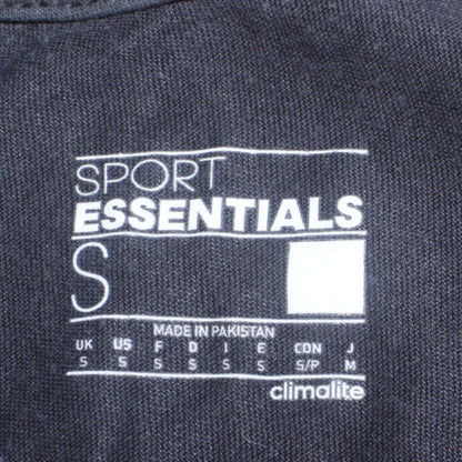 Adidas Men’s Black Climalite Essentials Crew Neck T-Shirt Size S
