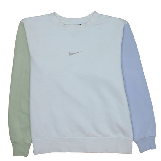 Womens UK Size S Nike Multicoloured Pullover Sweatshirt
