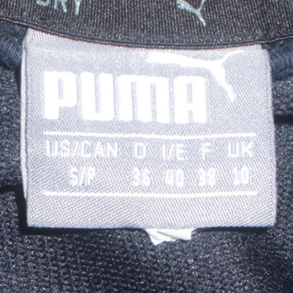 Puma Womens Black Size 10 Full Zip Hoodie Sweatshirt