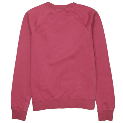 Womens UK Size S Nike Pink Pullover Sweatshirt