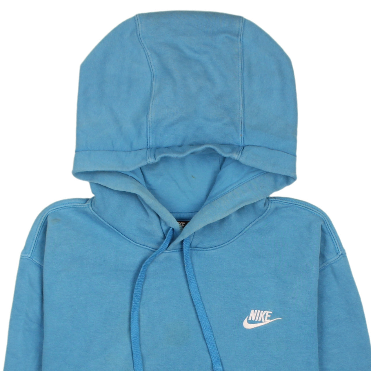 Mens UK Size S Nike Blue Pullover Hoodie